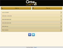 Tablet Screenshot of century21brookings.com